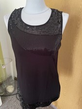 Sarah Kern Longshirt schwarz Pailetten gr.36 neu