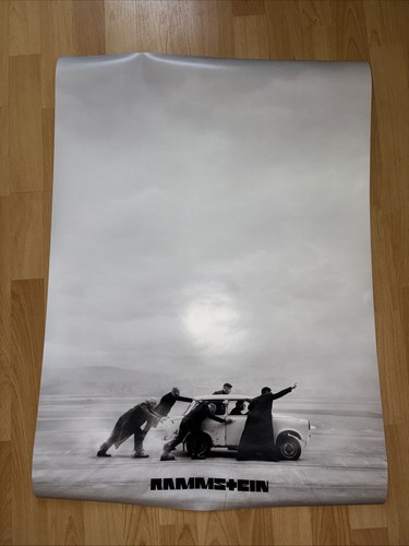Nie benutztes rammstein poster - benutztes,