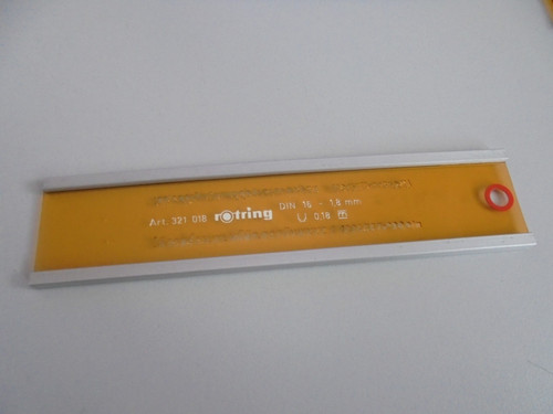 Rotring schriftschablone mit - rotring,
