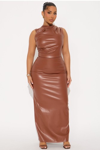 Drapiertes maxikleid aus - drapiertes,