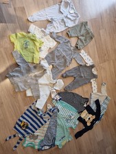 Bekleidungspaket 50/56 Strampler, Hosen ,Oberteile ,Mützen, Bodys