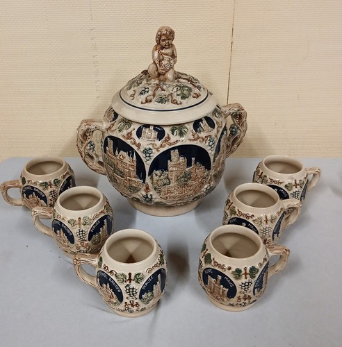 Altes bowle service - , bowle-service