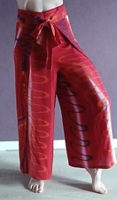 Wickelhose Haaremshose 100% Rayon-Viskose, Fischerhose Indien Thai Goa Sommer