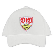 VfB Stuttgart Cap Wappen weiß