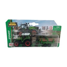 FENDT 209 Vario Traktor mit Anhänger Mini Work Machines Modell Spielzeug MIASTO