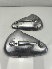 Simson SR2 Gabelbleche Stahl Chrom Zierbleche Bleche Abdeckung Vordergabel DDR