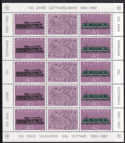 Schweiz 1982 1214 - 1982,, 1214-15,