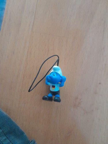 Figur schlumpf fussball - schlumpf,,