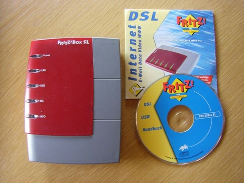 Fritz box avm adsl modem - ,