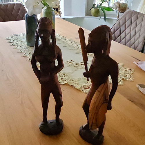 Afrikanische holzfiguren - afrikanische,