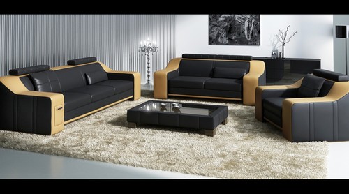 Ledersofa couch wohnlandschaft - couch,