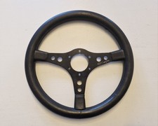 GRAND PRIX Sportlenkrad 6x74 RAID Leder 60er 70er VW OPEL PORSCHE NSU Ford 33