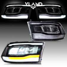 Voll-LED-Scheinwerfer mit dynamischen DRL für 2009–2018 Dodge Ram 1500/2500/3500