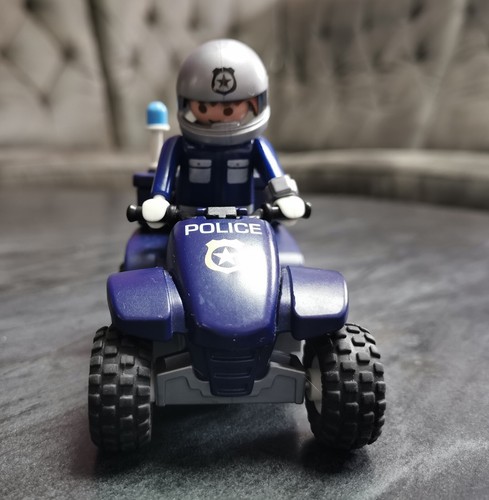 Playmobil polizei quad mit - quad,