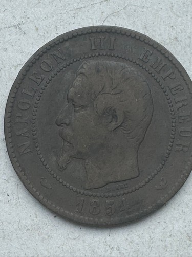 Frankreich centimes 1854 - frankreich, 10