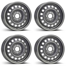 4 Alcar Stahlfelgen 5.5Jx14 Zoll ET36 4x100 für Renault Clio Kangoo Megane Sceni