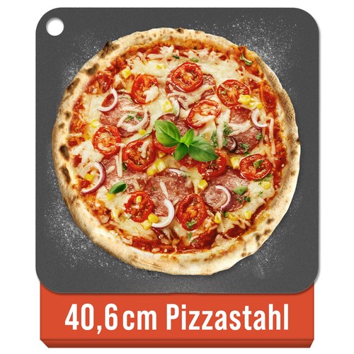Pizzastahl für backofen - für, 40,6