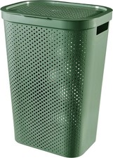Curver Wäschebehälter Wäschekorb Wäschesammler Infinity 60L grün Korb