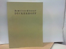 Chronik der Familie Dyckerhoff