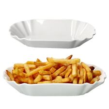 2x Fries Pommesschale oval
