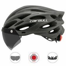 Fahrradhelm Mit Visler Schutzbrille Radhelm MTB Helm Damen Herren Neu