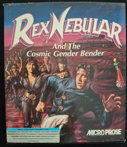 Rex nebular microprose ibm - rex, pc