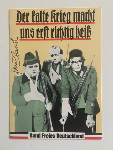 Klaus staeck kalter - klaus,