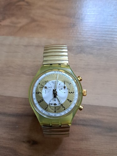 Swatch chrono scg100 golden - swatch,