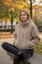 Wolljacke MERINO Schurwolle