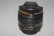 Minolta MD Fish-Eye Rokkor-X 2,8/18mm, voll funktionsfähig, guter Zustand