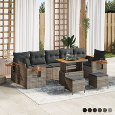 10-teiliges Garten Sofa Set