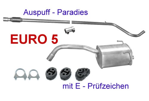 Auspuff abgasanlage für - für, fiat