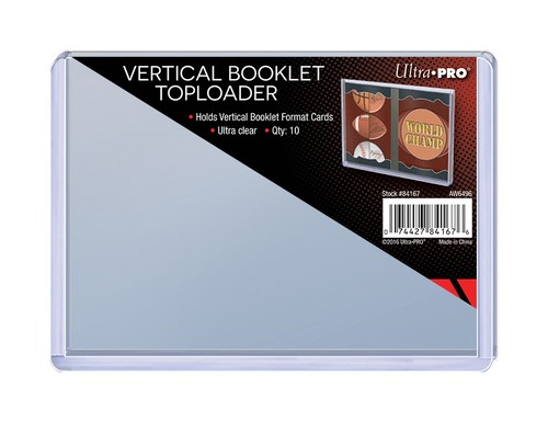 Vertical booklet toploader - vertical,