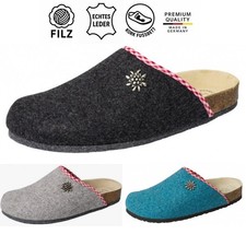 Weeger Filz Clogs Damen Herren