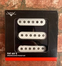 Fender USA Custom Shop Fat '60s Stratocaster Pickups, 3er Set für Strat, weiß