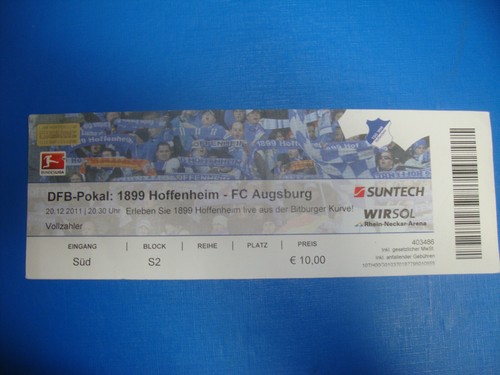 Ticket 1899 hoffenheim - ticket,