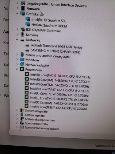 Zbook i7 16gb - hp, g3,