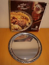 WMF Baroque Servierplatte Tablett  rund ca. 38 cm mit Karton