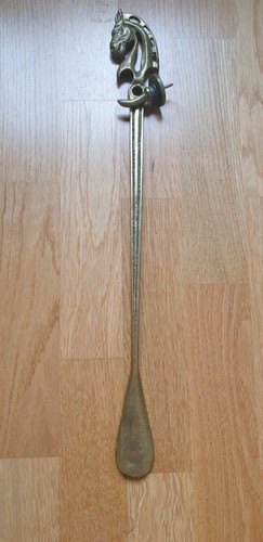 Schuhlöffel messing masiv - schuhlöffel,