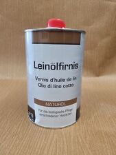  Leinölfirnis Firnis 1,0 Liter Leinöl Lackfirnis Holzschutz Harzfrei BEULE