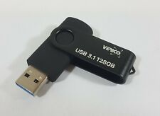 128GB USB 3.1 Stick Schlüsselanhänger Lesen 35MB/s Schreiben 20MB/s Schwarz