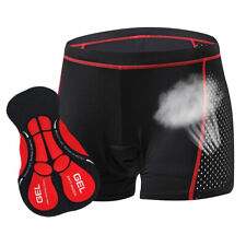 Fahrradhose 4D Gepolstert Radlerhose MTB Kurz Radhose Radsport Herren Damen