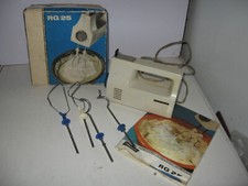 RG 25 Mixer Handrührgerät + Zubehör AKA DDR  FUNKTIONSTÜCHTIG