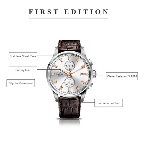 Designer herrenuhr chronograph - herrenuhr,