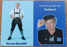 1 AK vom Hamburger SV HSV  Hermann Rieger Bestellkarte für sein Buch