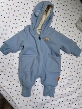 Steiff Overall Anzug Gr. 50 Blau 