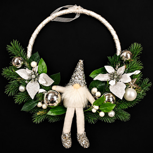 Weihnachtlicher led kranz - weihnachtlicher, led-kranz