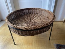 Couchtisch Korbgeflecht Rund