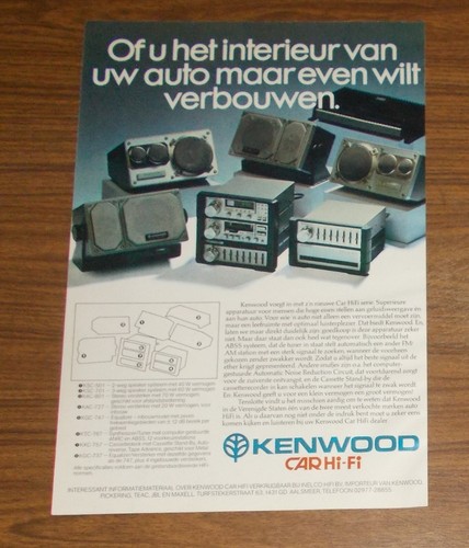 Seltene werbung kenwood - seltene,