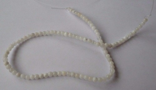 Strang weiße jade natural - weiße,